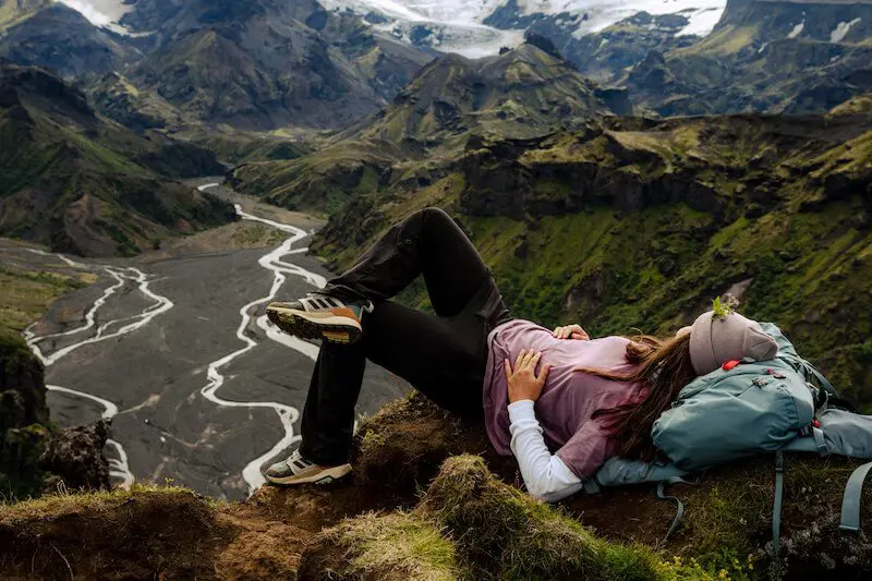 The Iceland Trail - Þórsmörk Husadalur Wandelen in IJsland over de laugavegur trail