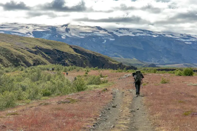 The Iceland Trail - Þórsmörk Langidalur Wandelen in IJsland over de laugavegur trail