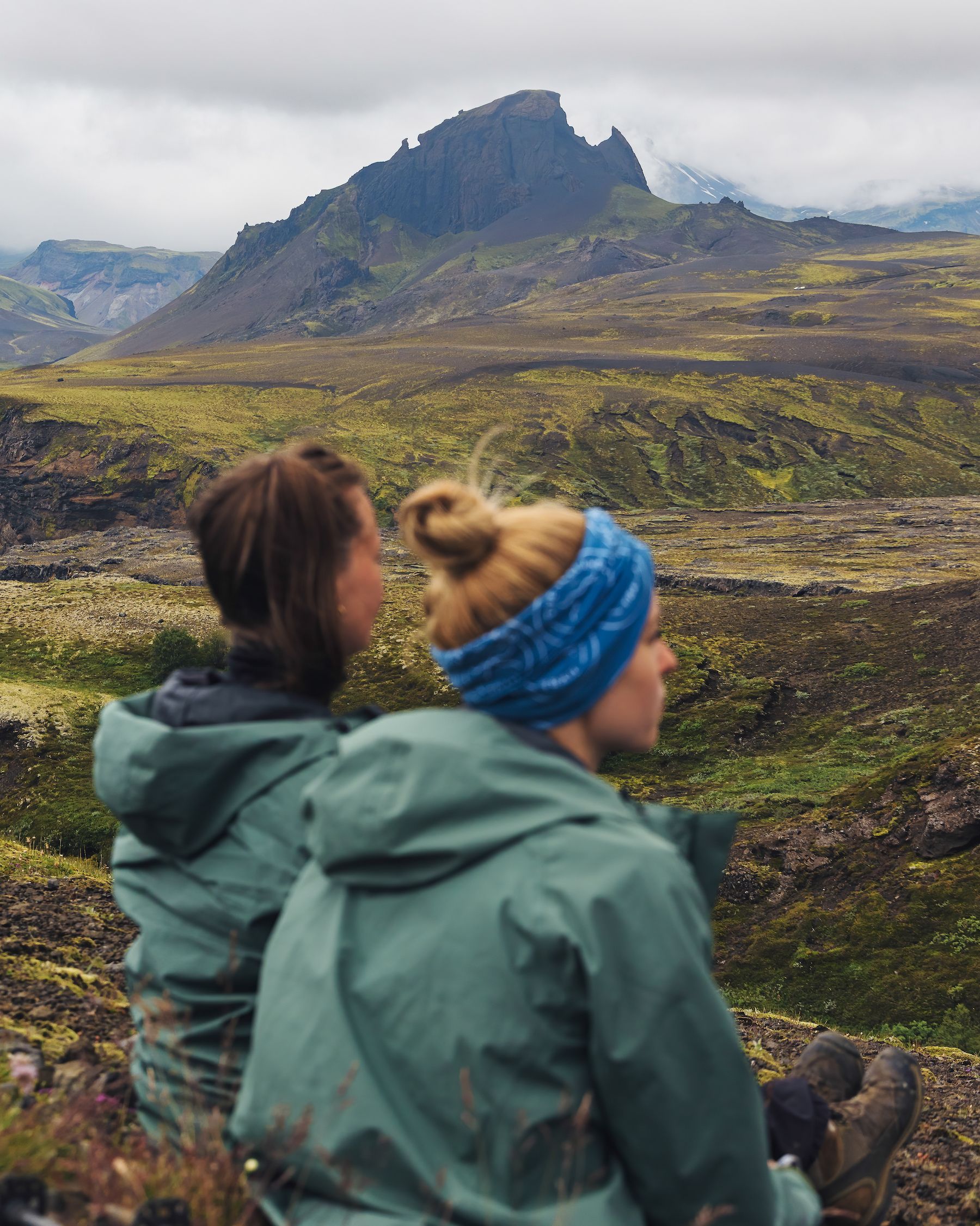 Wandelen in IJsland over de laugavegur trail
