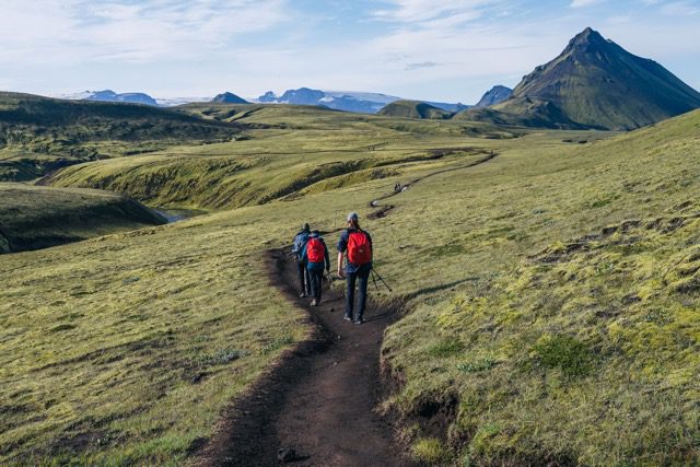 Randonnée en Islande sur le sentier Laugavegur