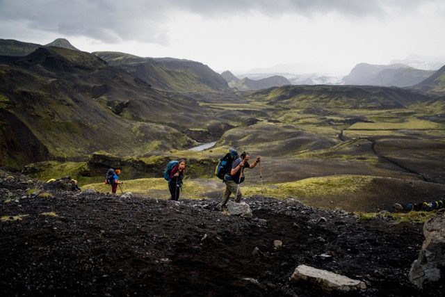 Randonnée en Islande sur le sentier Laugavegur